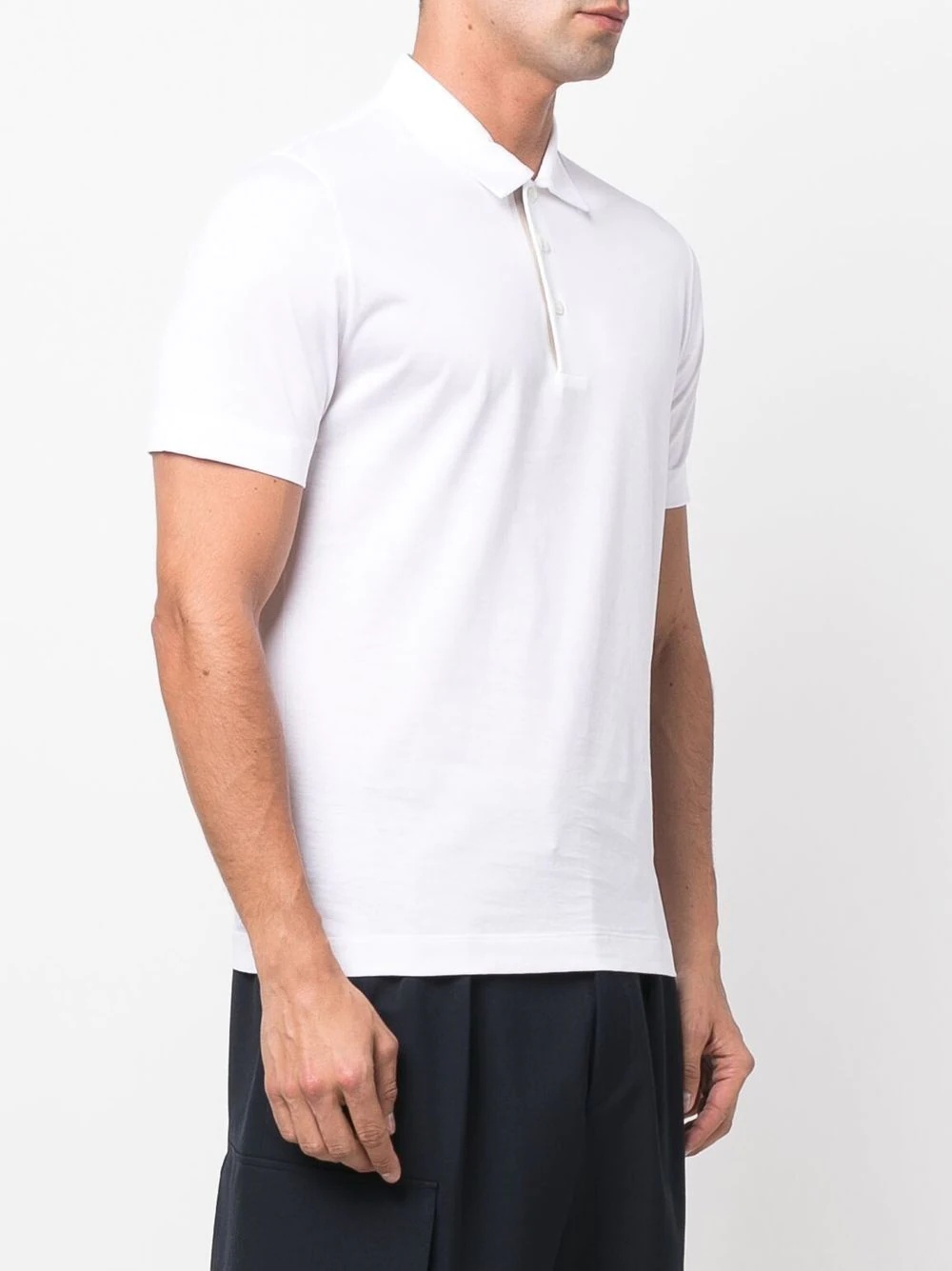 cotton polo shirt - 3