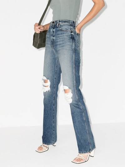 KHAITE Danielle distressed-effect jeans outlook