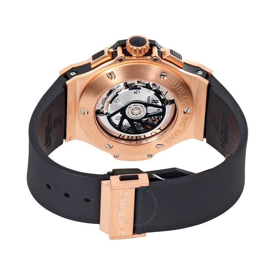 Hublot Big Bang Black Dial 18kt Rose Gold Men's Watch 301.PX.1180.RX - 3