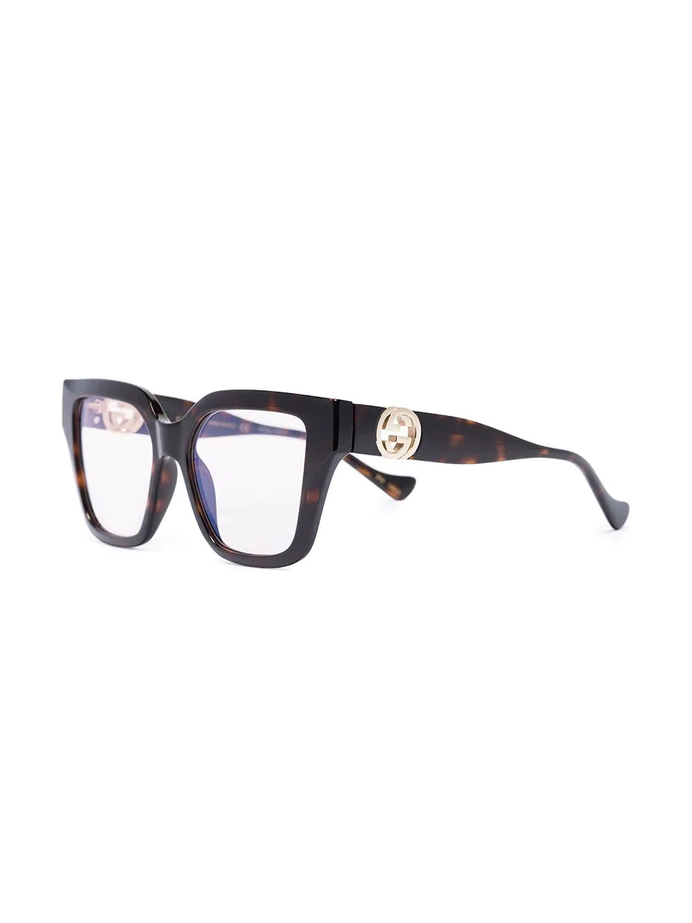 Interlocking G square-frame glasses - 2