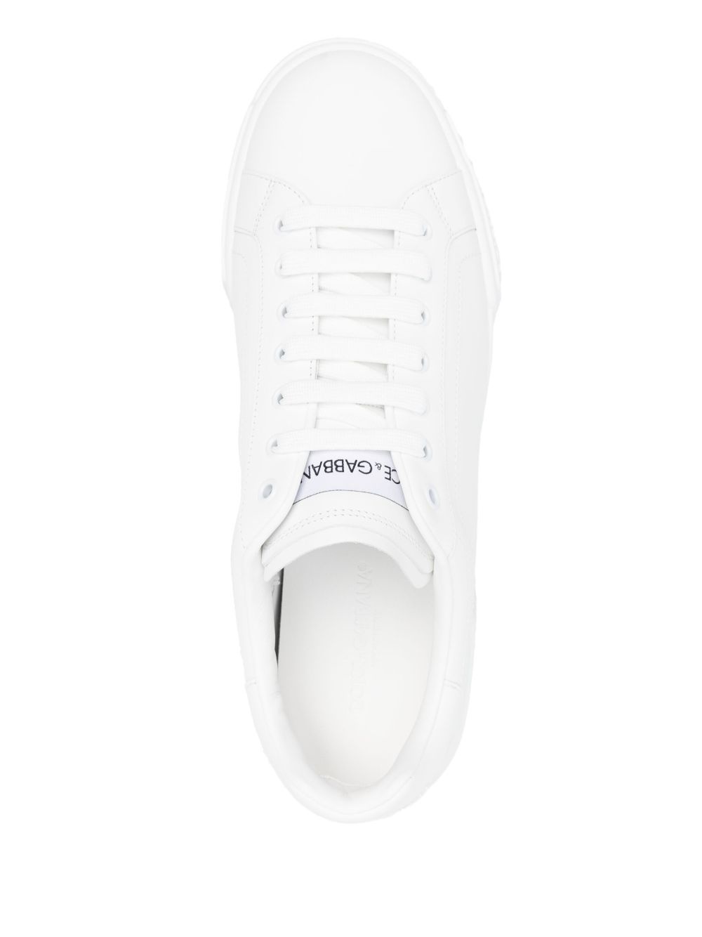 leather sneakers - 4