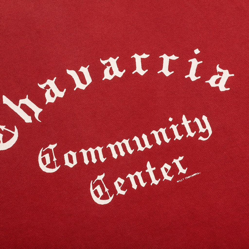 COMMUNITY CENTER HOOLIGAN CREW - HARVARD RED - 5