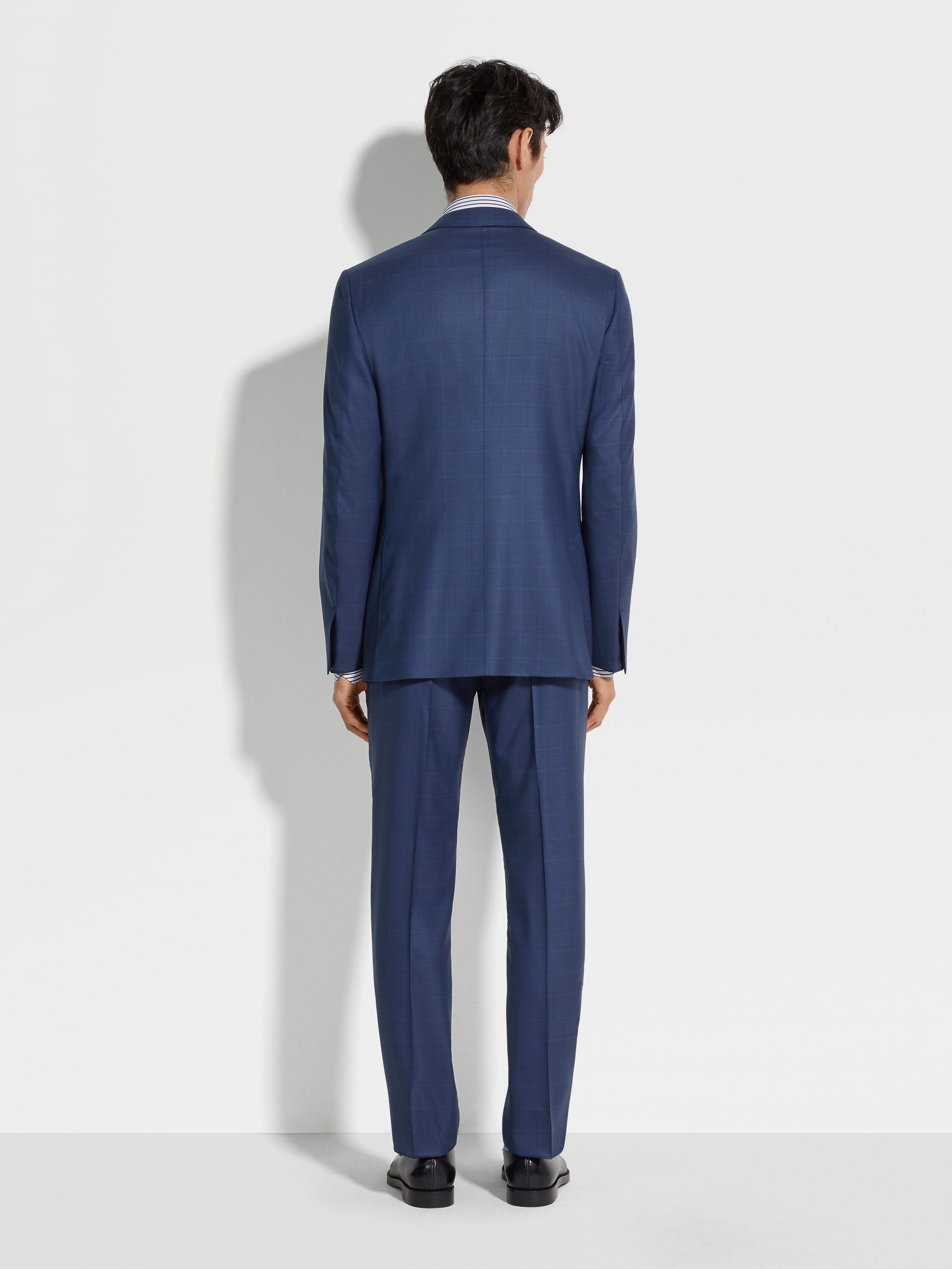 UTILITY BLUE CENTOVENTIMILA WOOL SUIT - 4