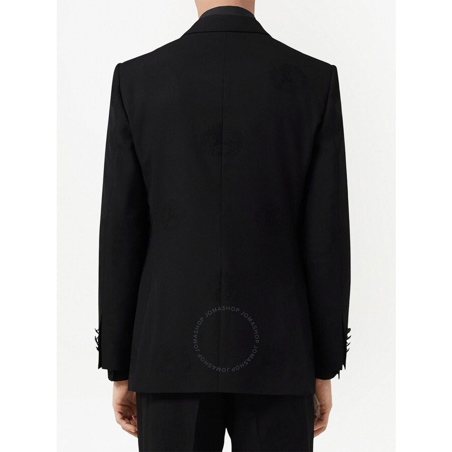 Burberry Oak Leaf Crest Jacquard Tuxedo Jacket - 3