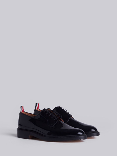 Thom Browne Classic Blucher In Black Patent Leather outlook