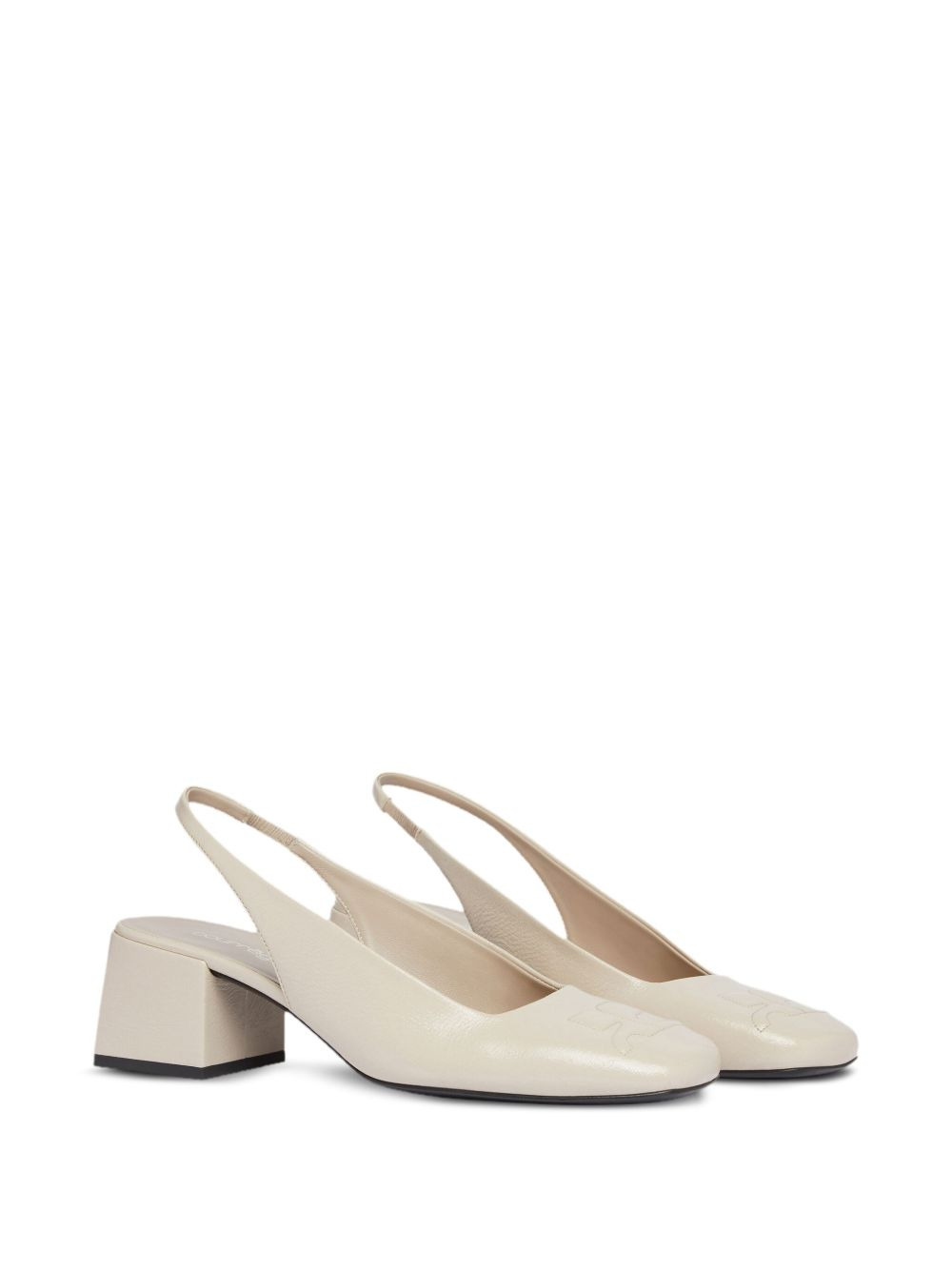 slingback heeled pumps - 2