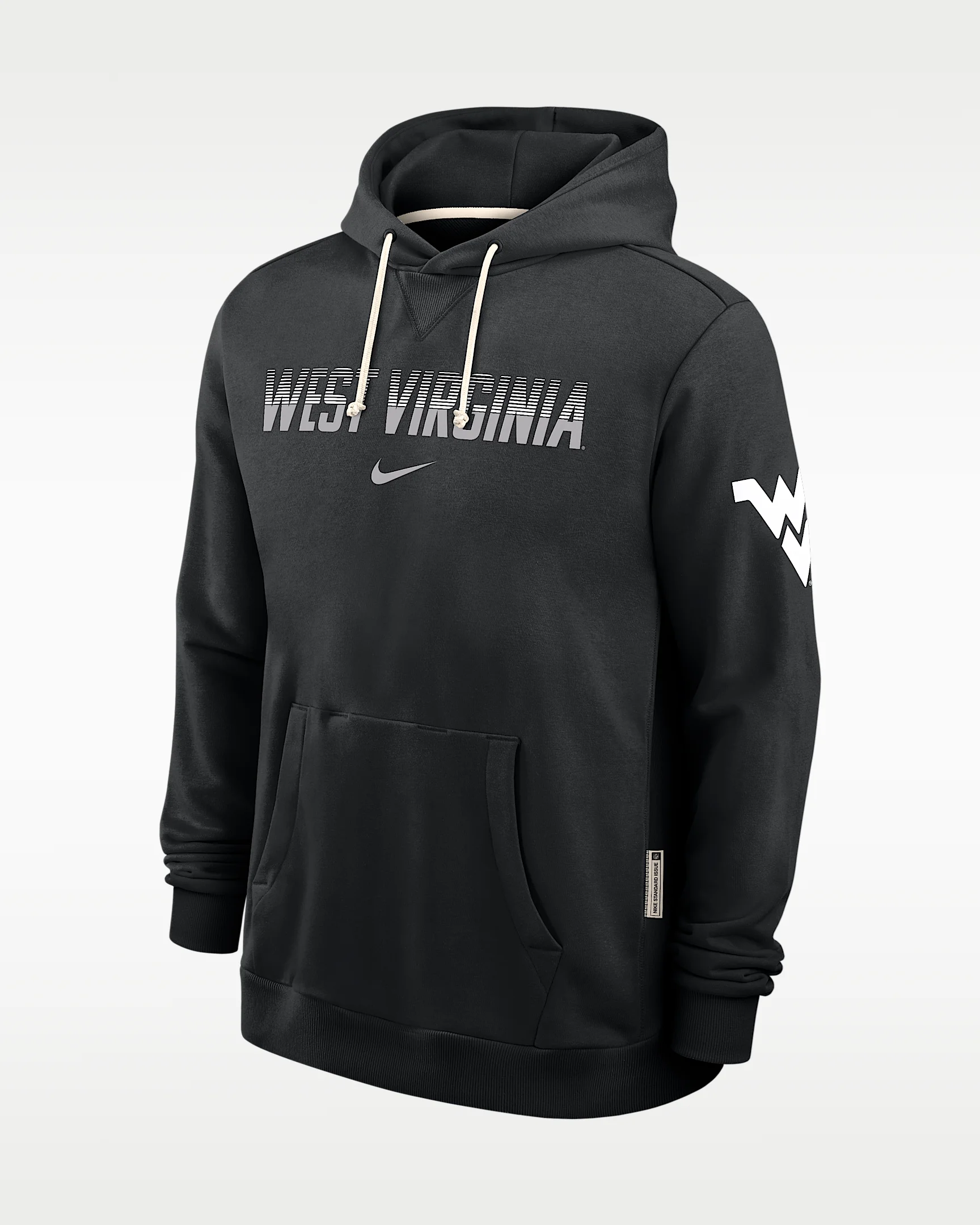 West Virginia Sideline Standard Issue Men's Nike Dri-FIT College Pullover Hoodie - 1