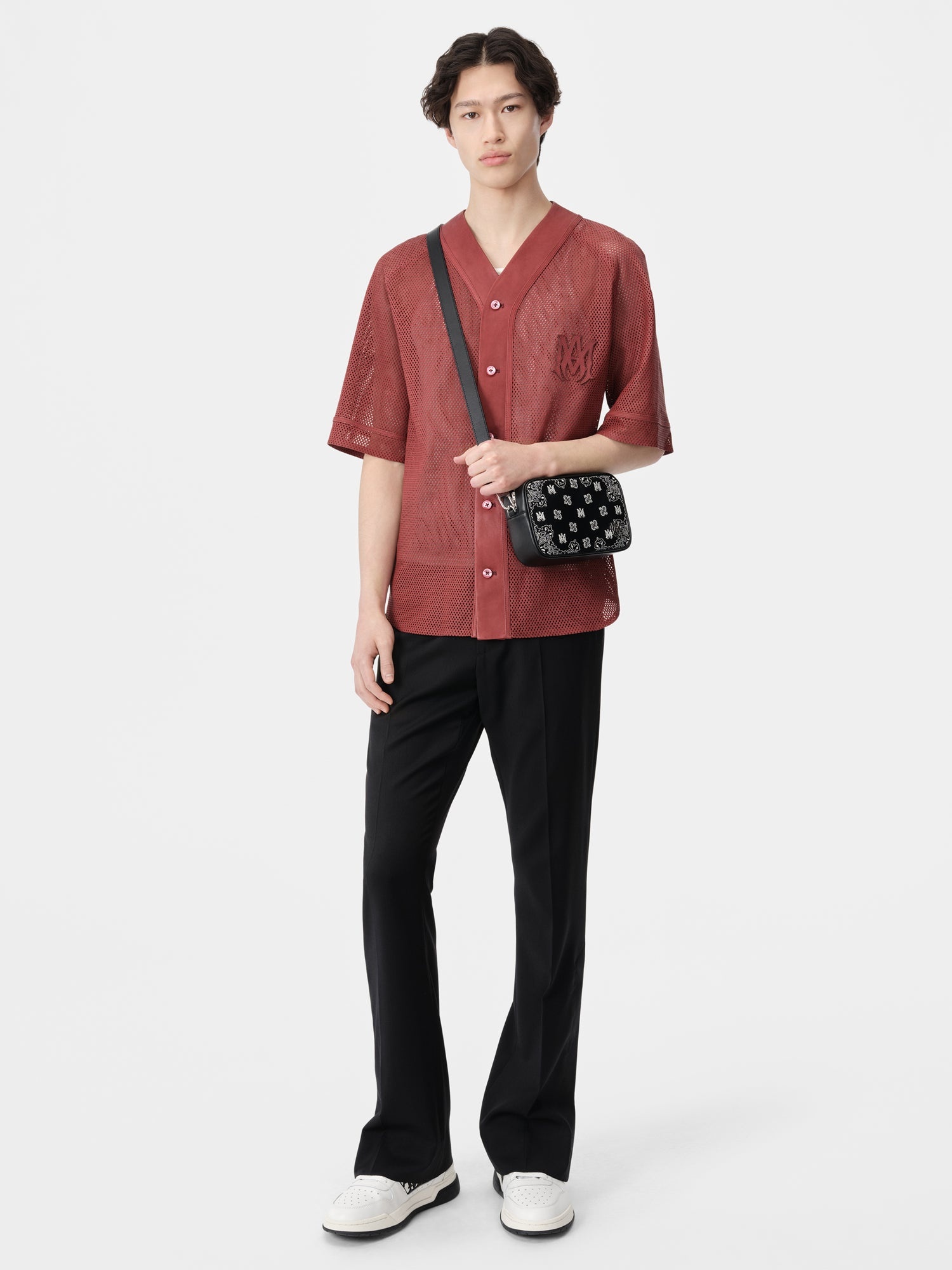 MA PERFORATED BASEBALL SHIRT - 2