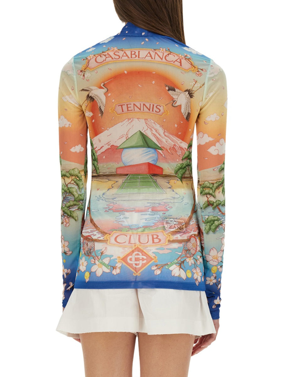 "Tennis Club" Mesh Top - 3