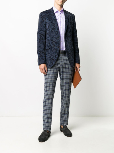 Etro paisley jacquard shirt outlook