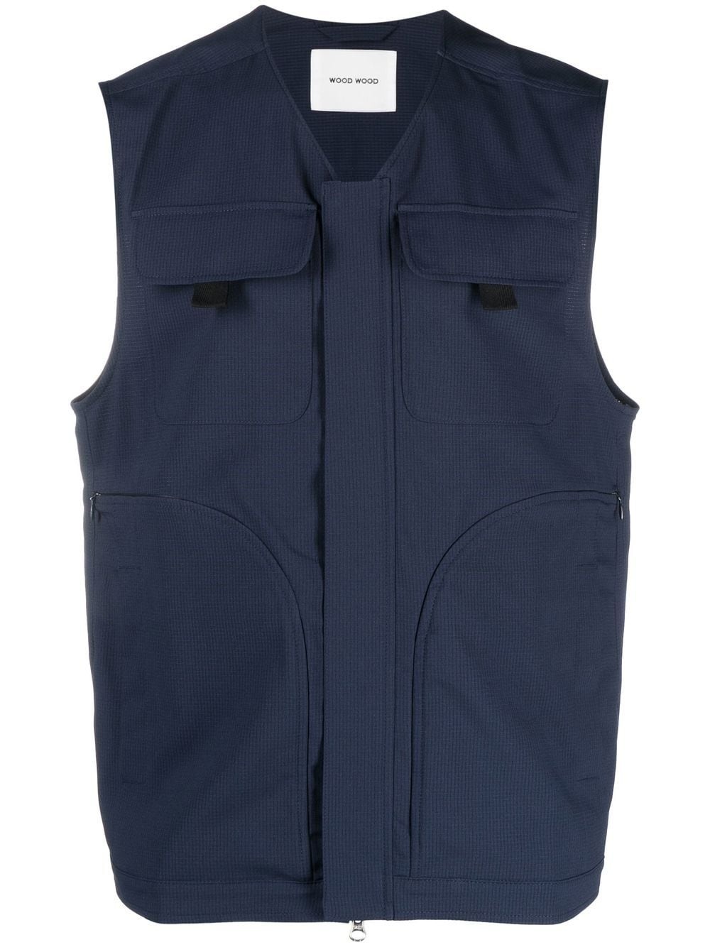 Victor multiple-pocket vest - 1