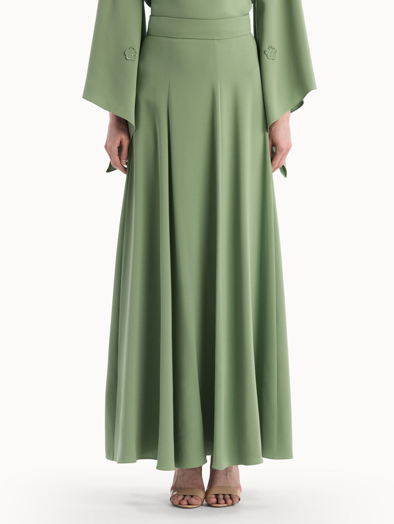 SILK GEORGETTE MIDI SKIRT 4