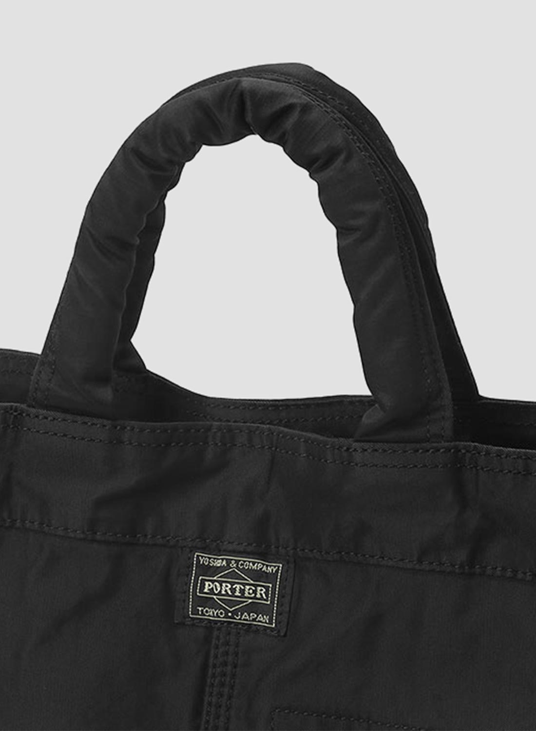 Porter-Yoshida & Co Mile Large 2Way Tote in Black - 4