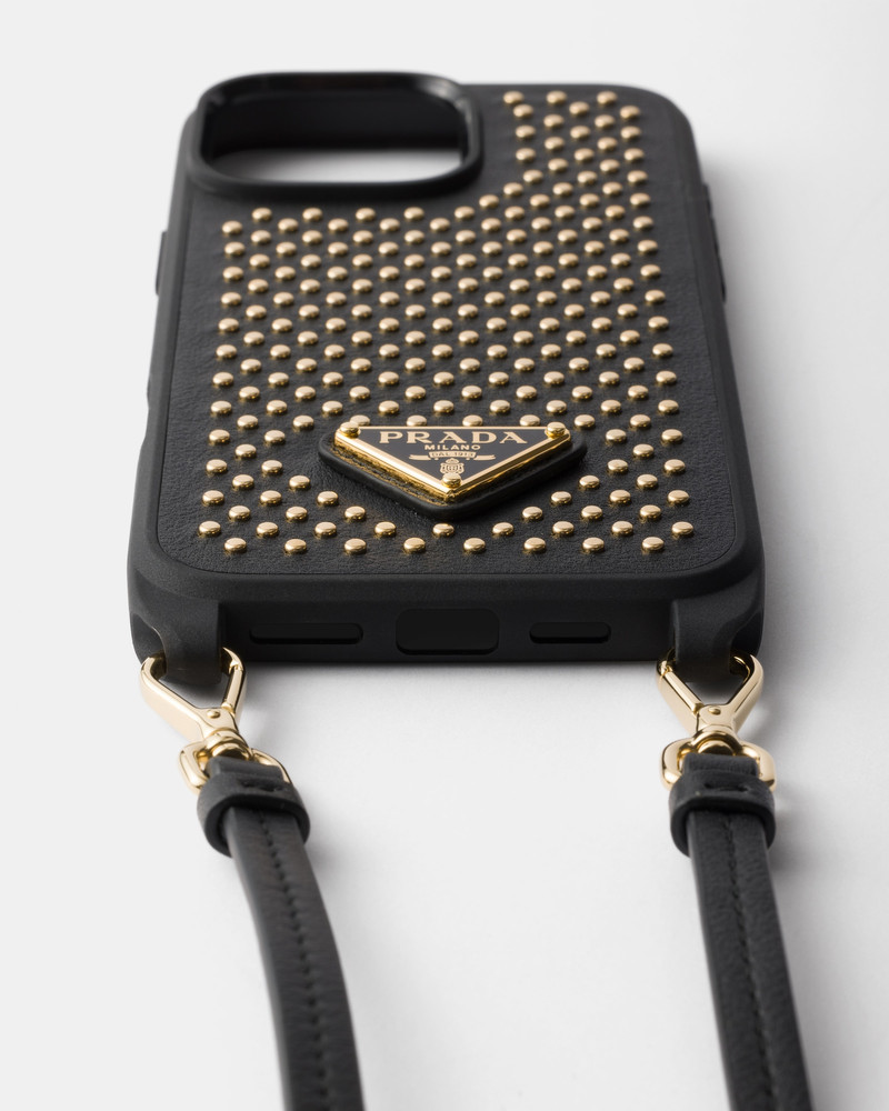 Prada Leather case for iPhone 16 Pro Max outlook