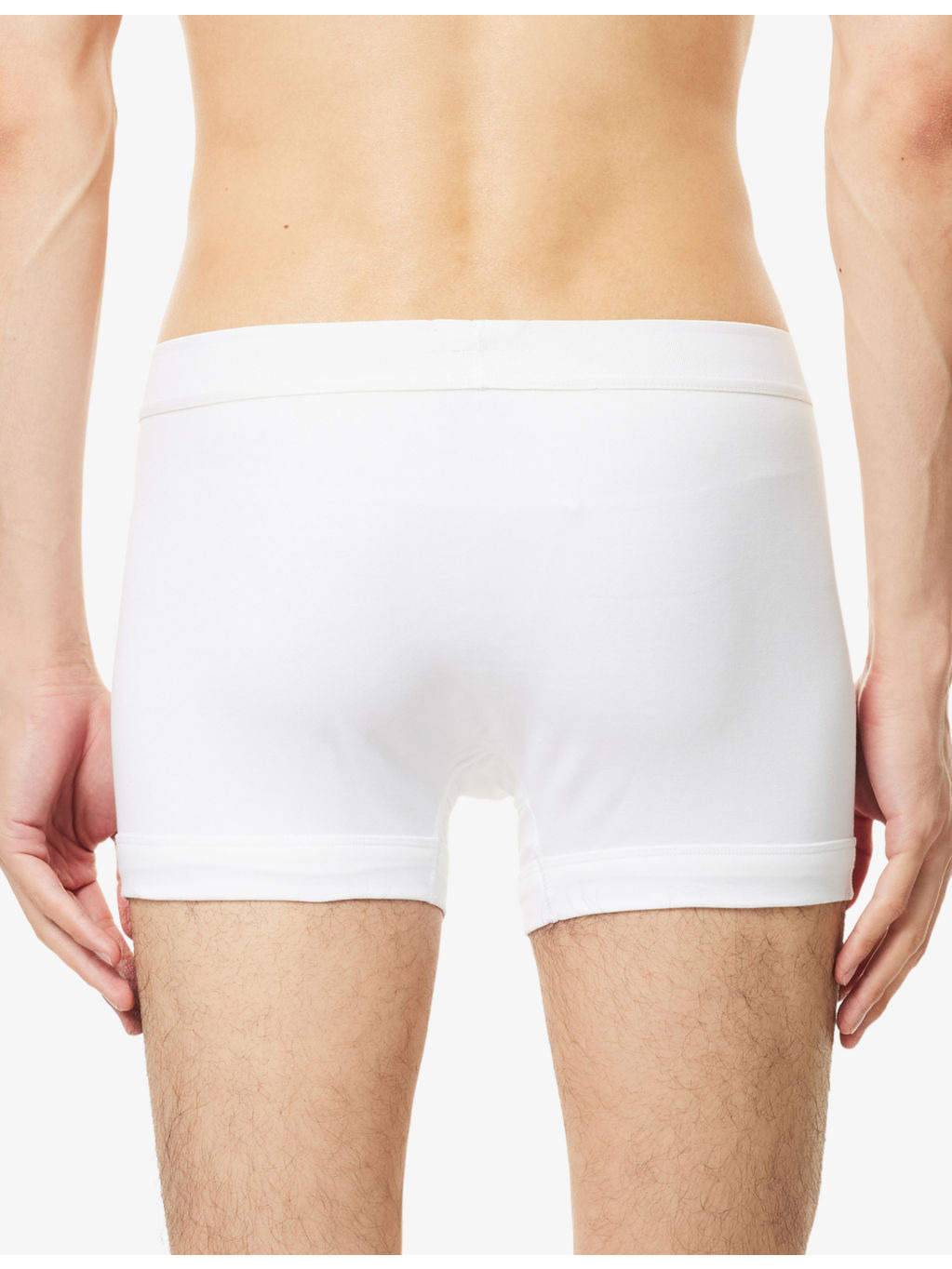 Branded-Waistband Cotton-Stretch Boxer Briefs - 3