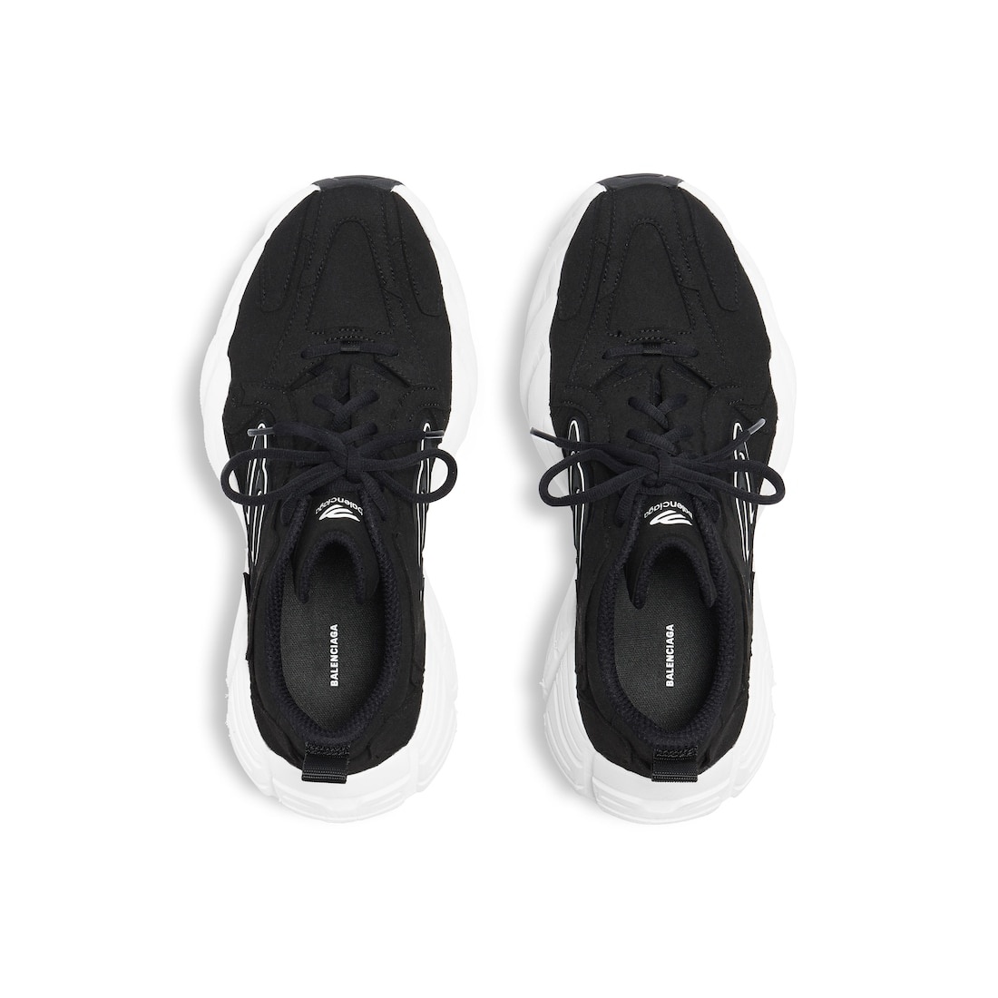 Men's Monday Shoe in Black/white - 6