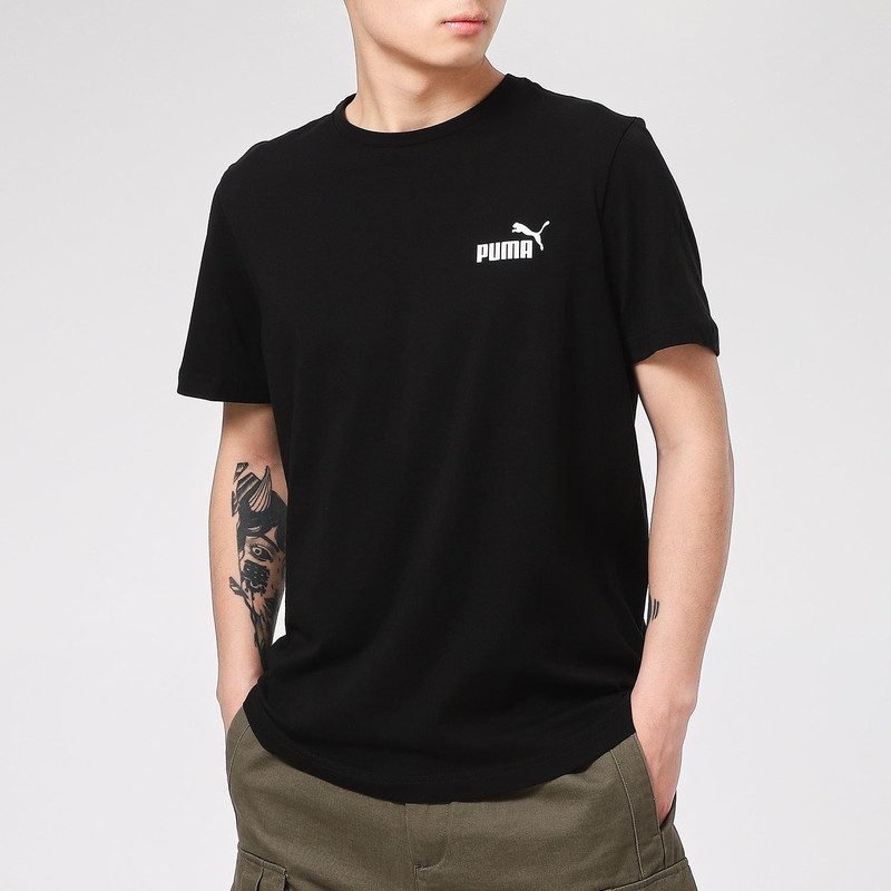 PUMA Leisure Short Sleeve Shirt 'Black' 845925-01 3