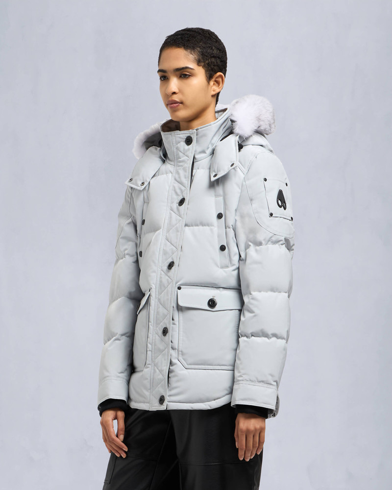 ONYX ANGUILLE SHEARLING TRIM JACKET 3