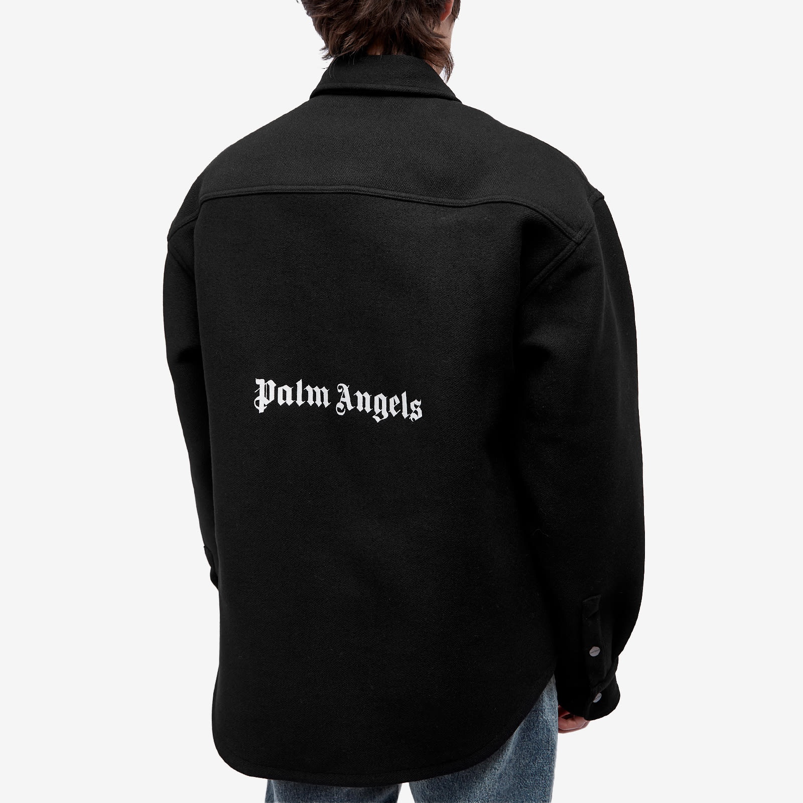 Palm Angels Back Logo Overshirt - 3