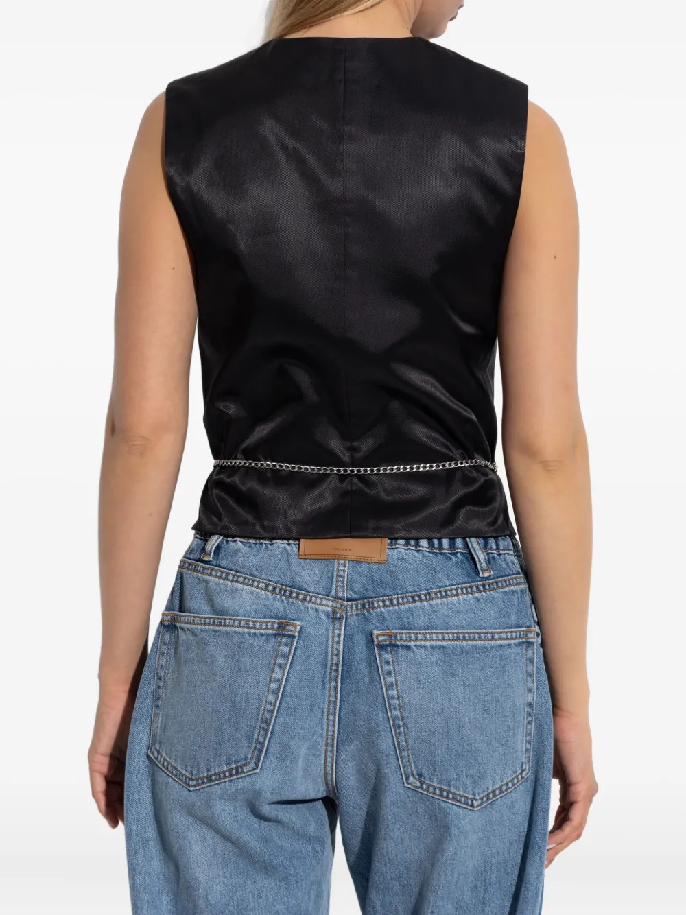 ALEXANDER WANG - Women Chain Tailored Vest - 2