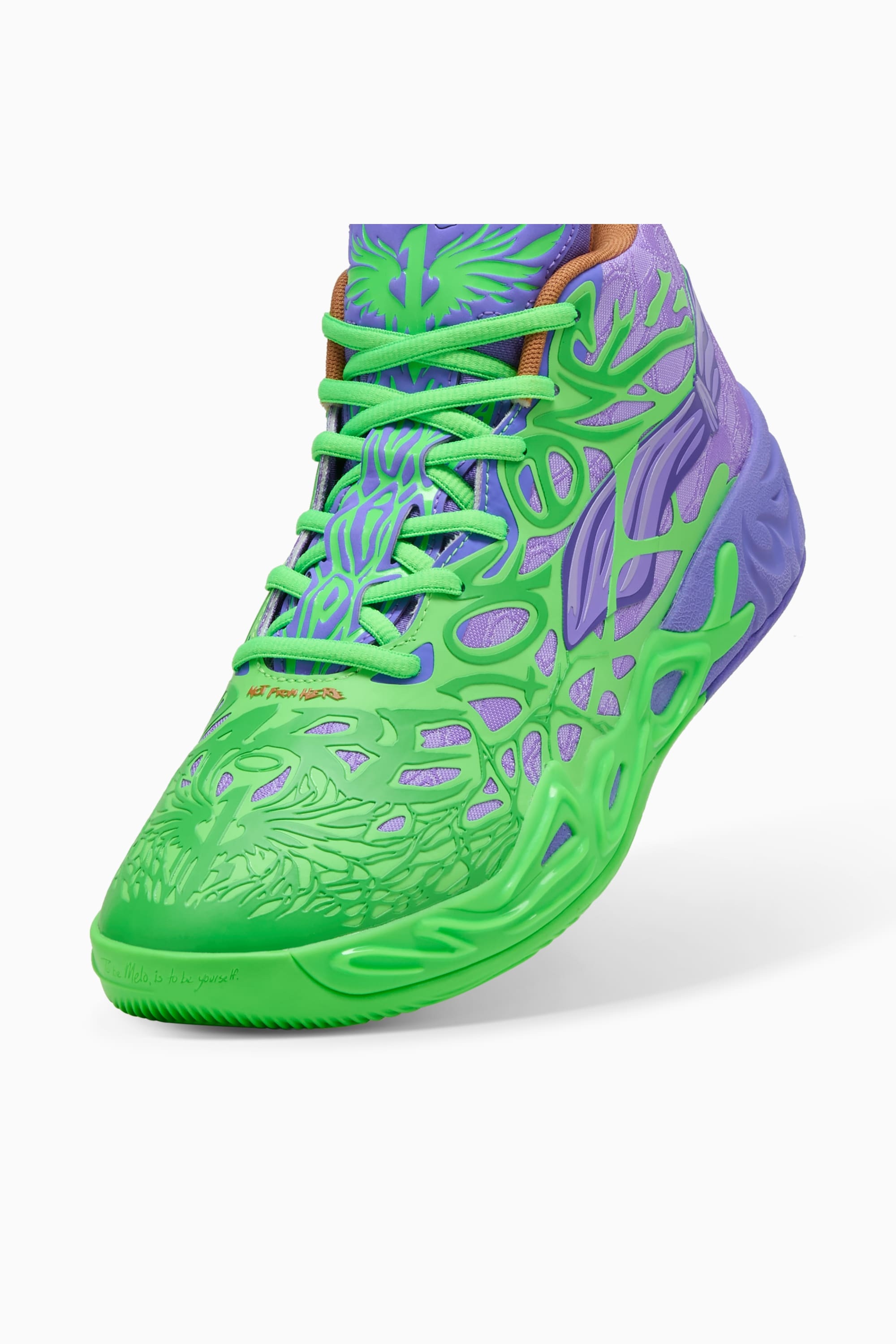 PUMA x LAMELO BALL x TMNT MB.04 Raphael and Donatello Men's Basketball Shoes - 5