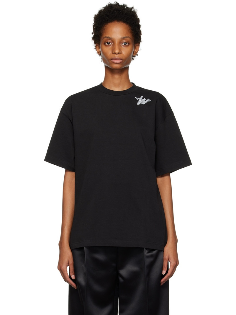 Black Printed T-Shirt 1