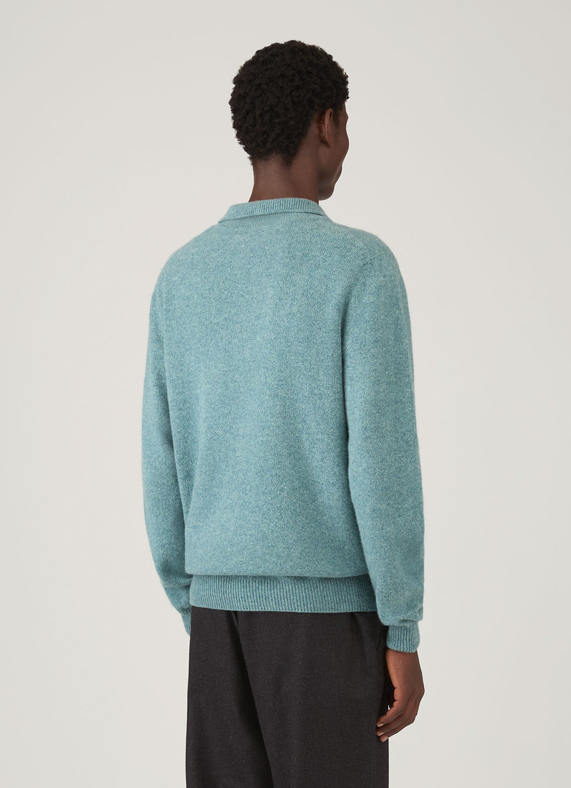 Lambswool Polo Shirt 5