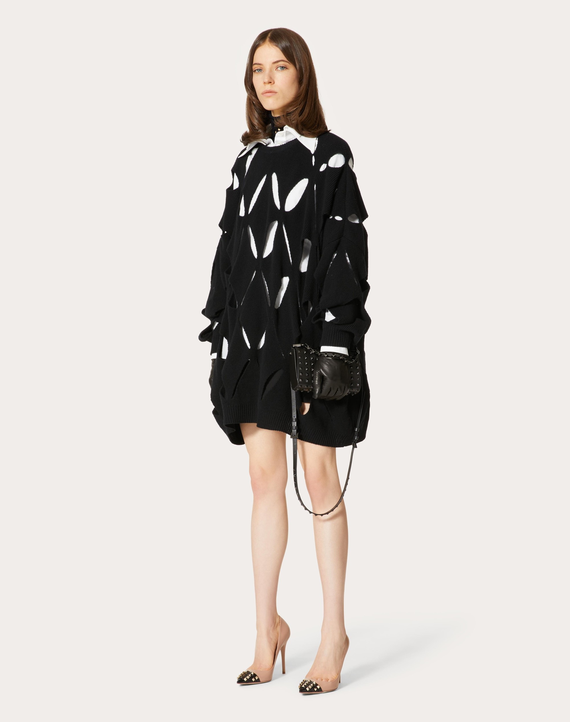 EMBROIDERED WOOL SWEATER - 2