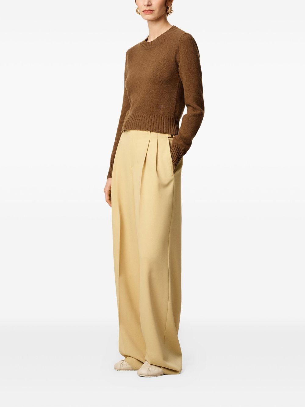 Ami De Coeur-embroidered sweater - 4