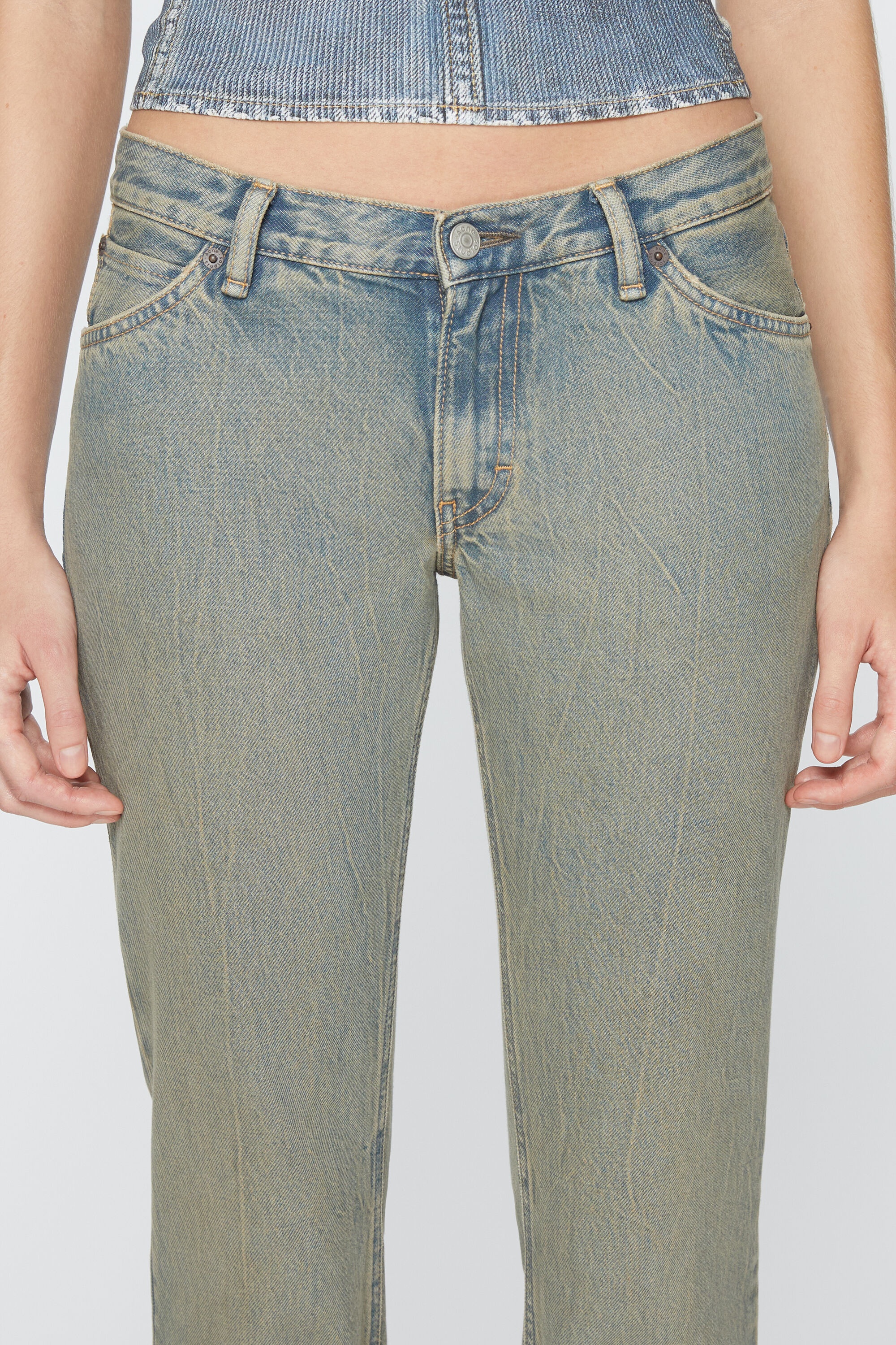 Slim fit jeans - 2005 - Blue/beige - 5