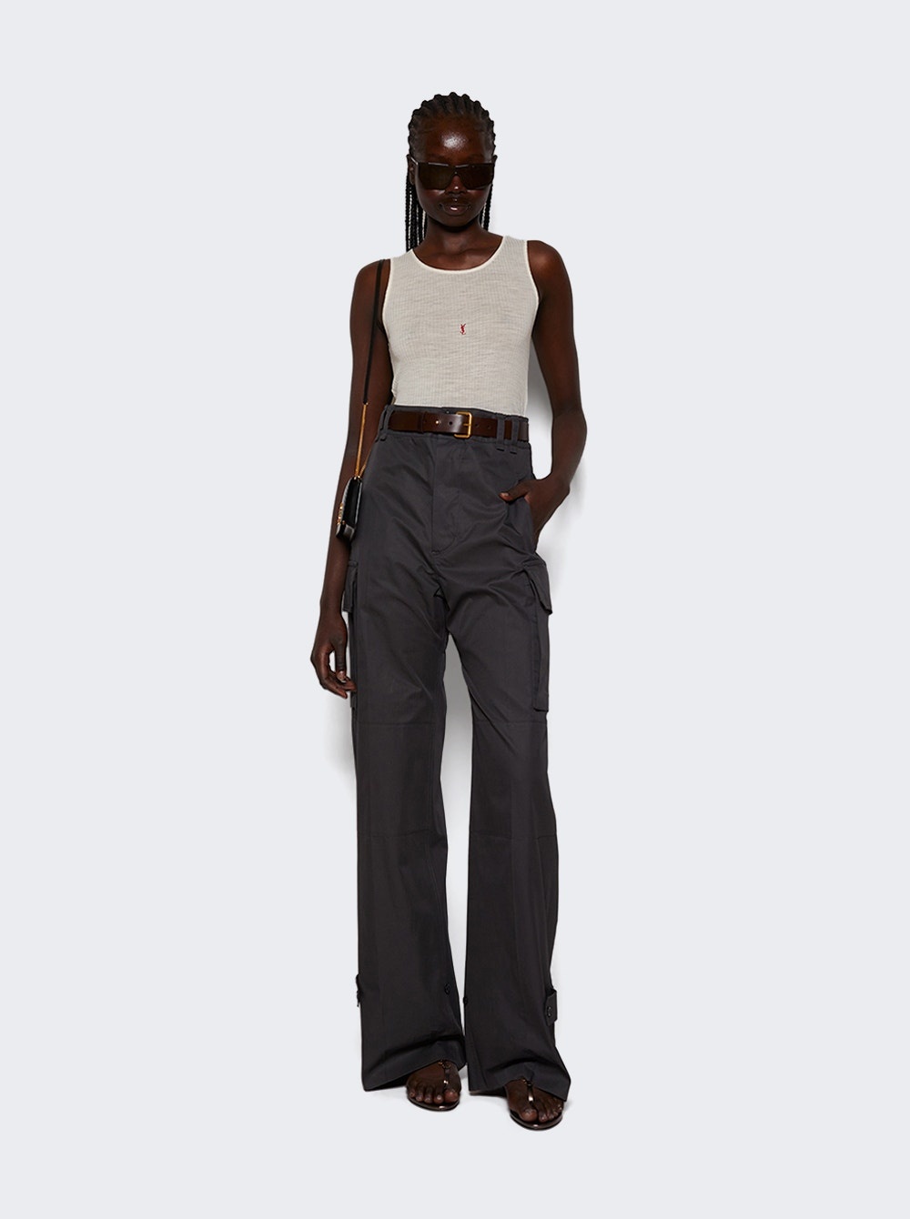 Cassandre Cargo Pants Dark Grey - 2