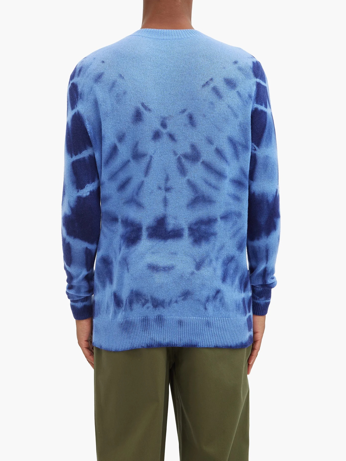 Tie-dye cashmere sweater - 5