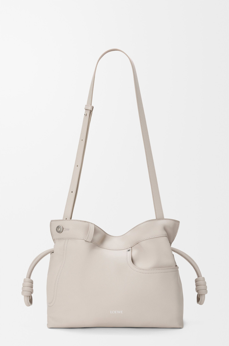 Panta medium Flamenco clutch in shiny calfskin 7
