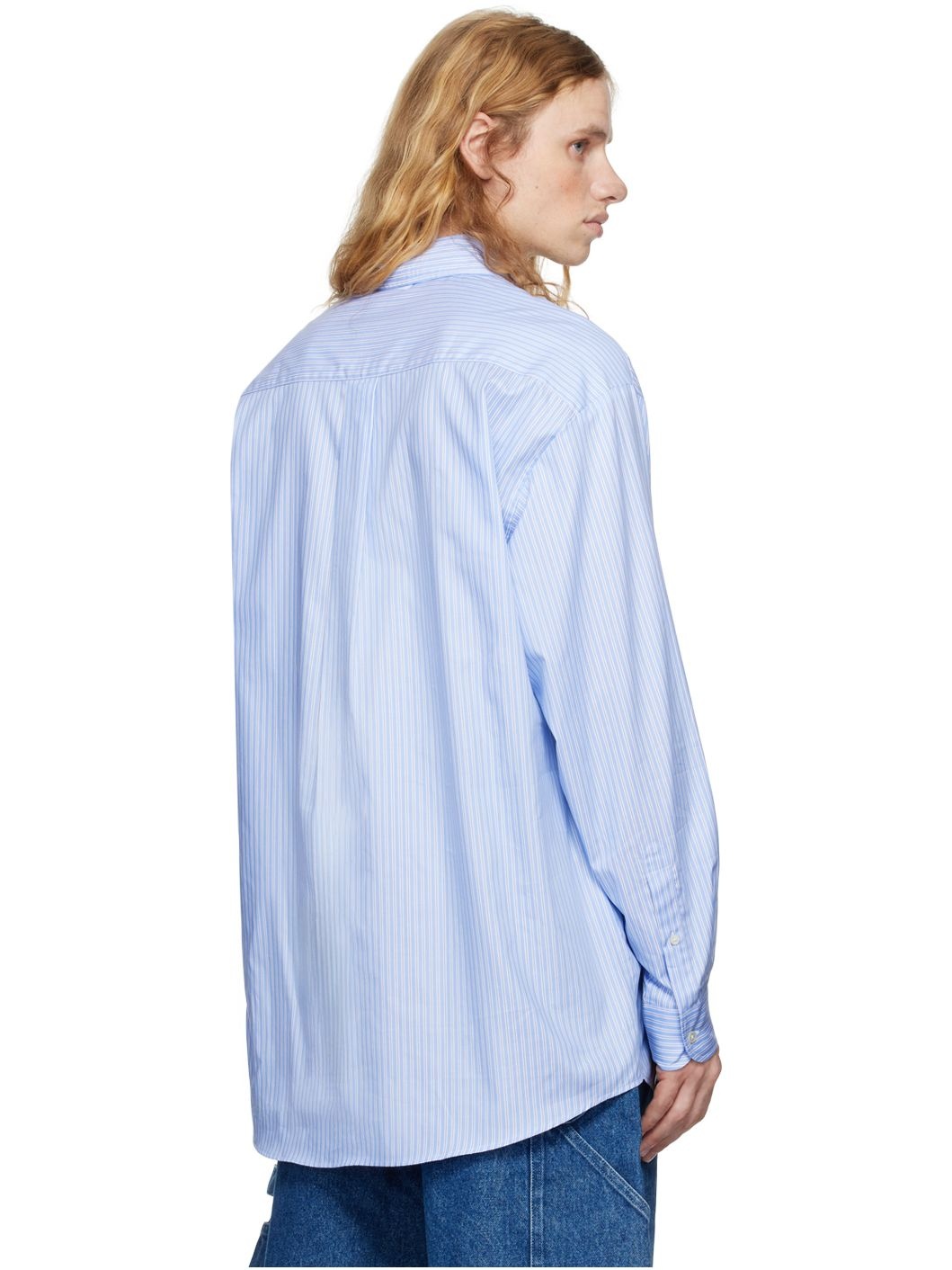 Blue Mindblown Print Shirt - 3