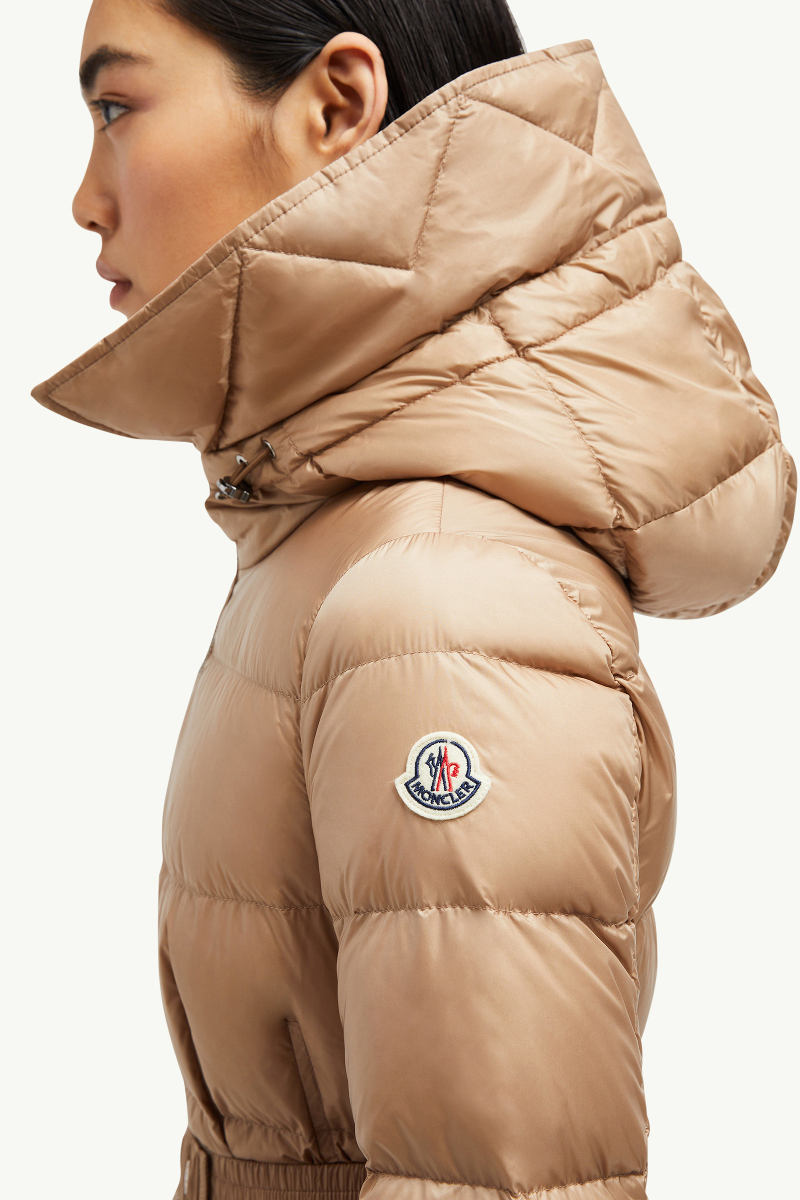 Boedic Hooded Shearling-Trimmed Long Down Jacket - 7