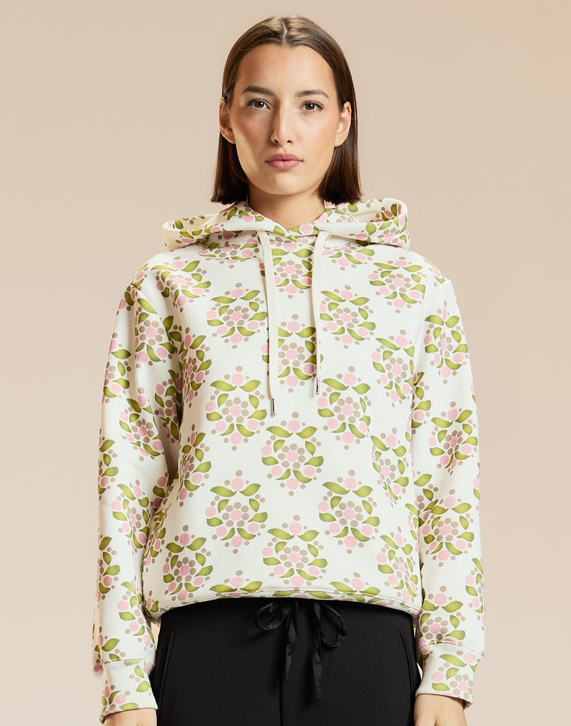 CYNTHIA ROWLEY Bloom Printed Hoodie outlook