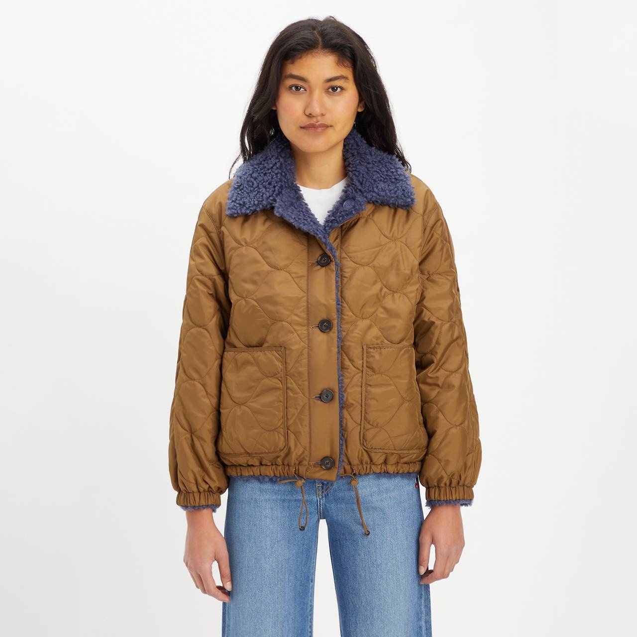 SHERPA REVERSIBLE SWING TRUCKER JACKET - 2