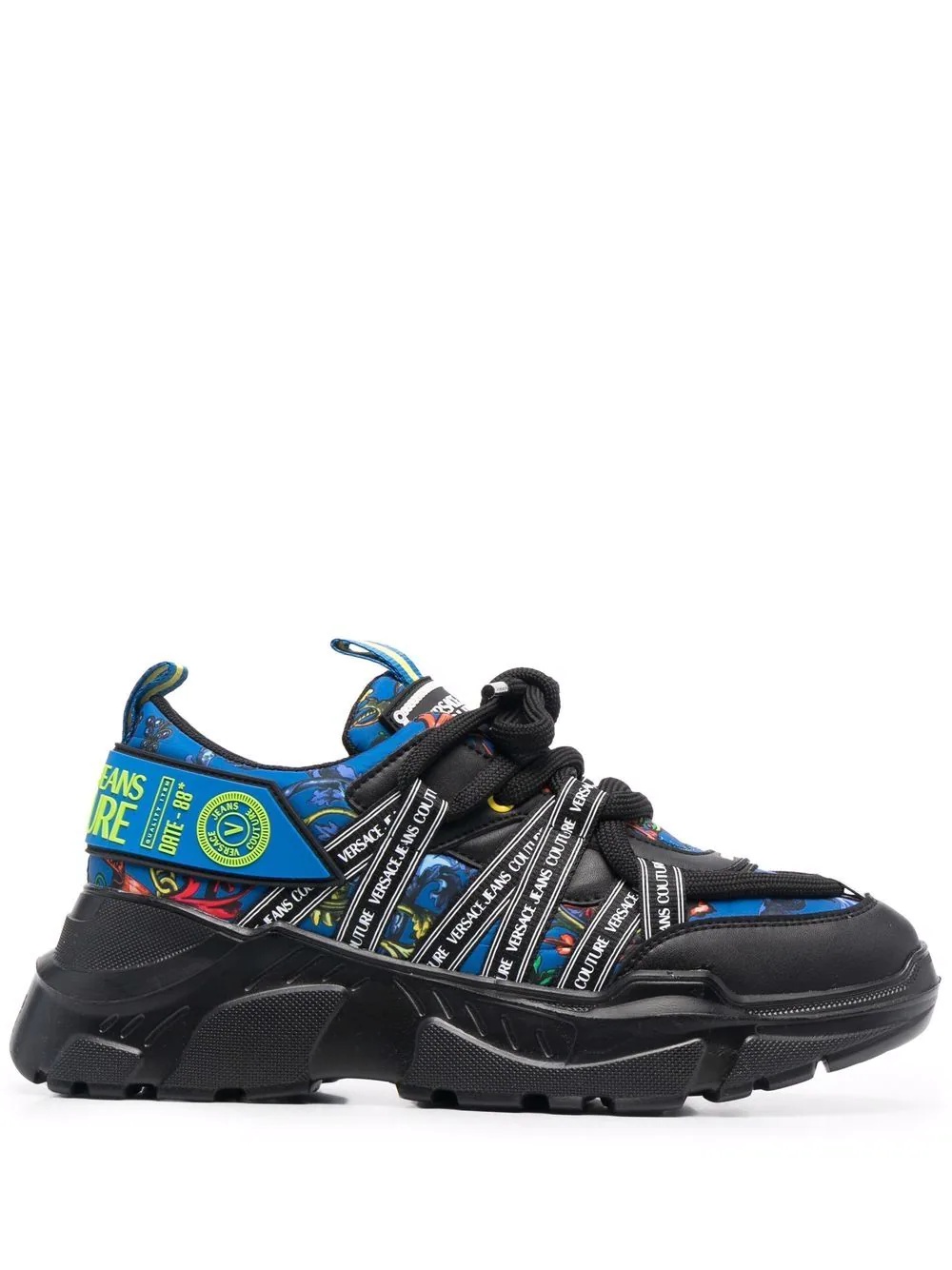 Speedtrack Regalia-print sneakers - 1