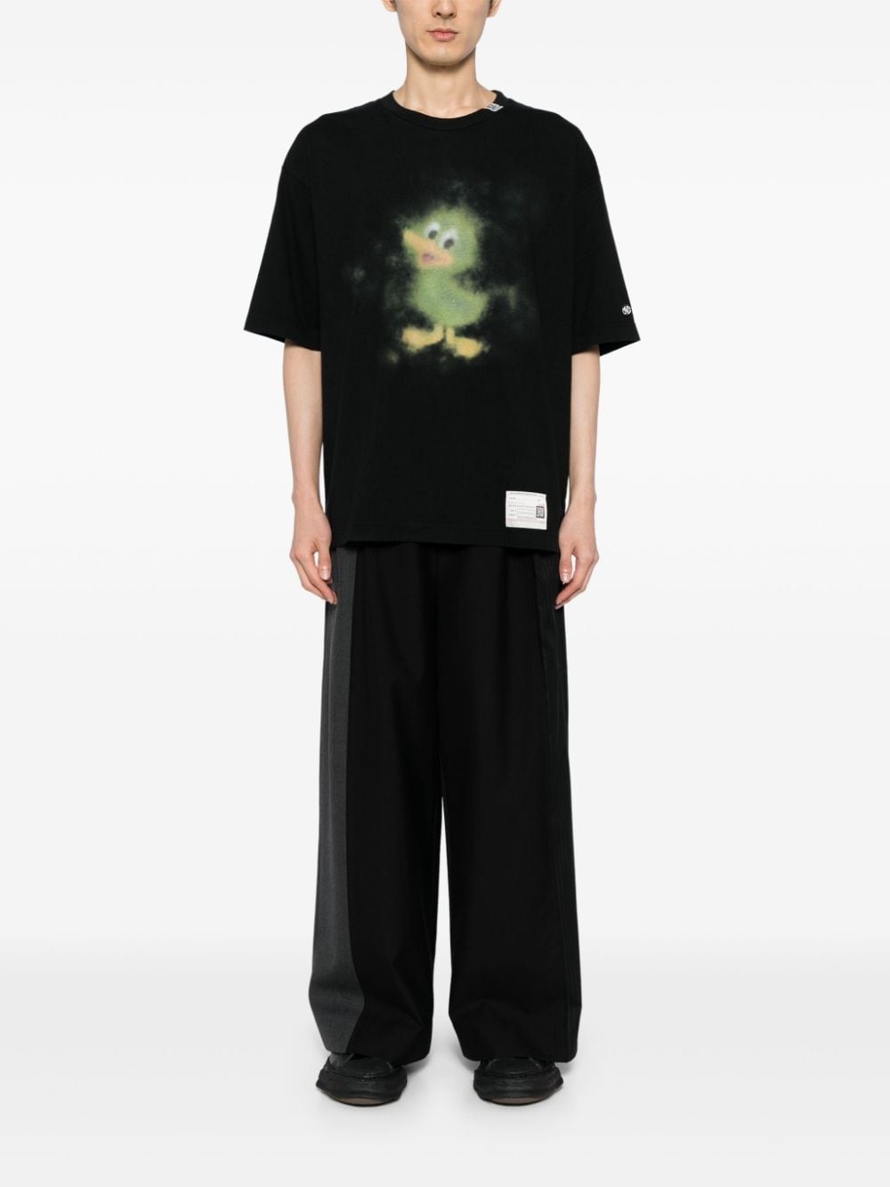 Duck-print cotton T-shirt - 2