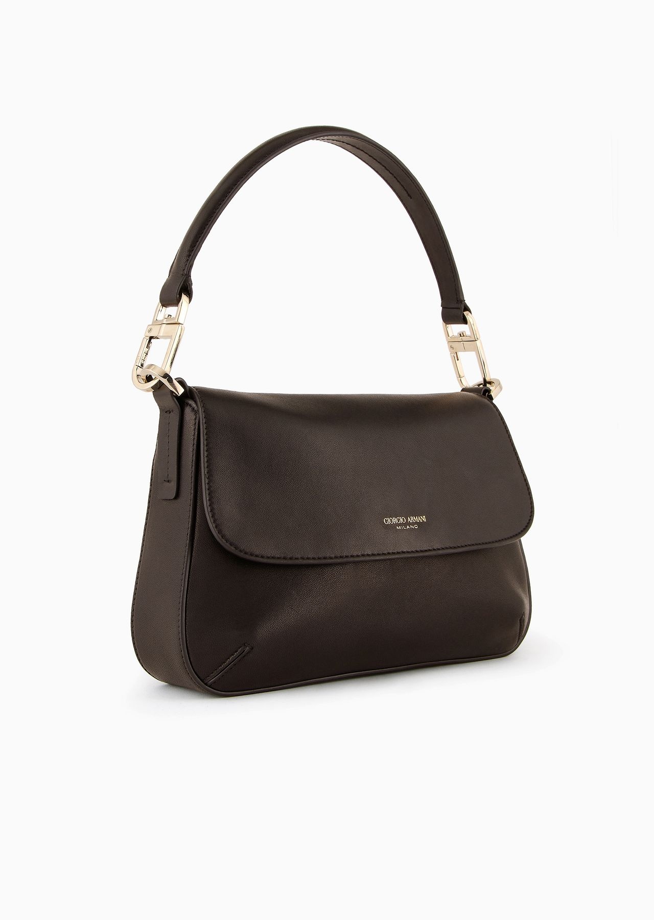 Small la Prima soft baguette bag in nappa leather - 2