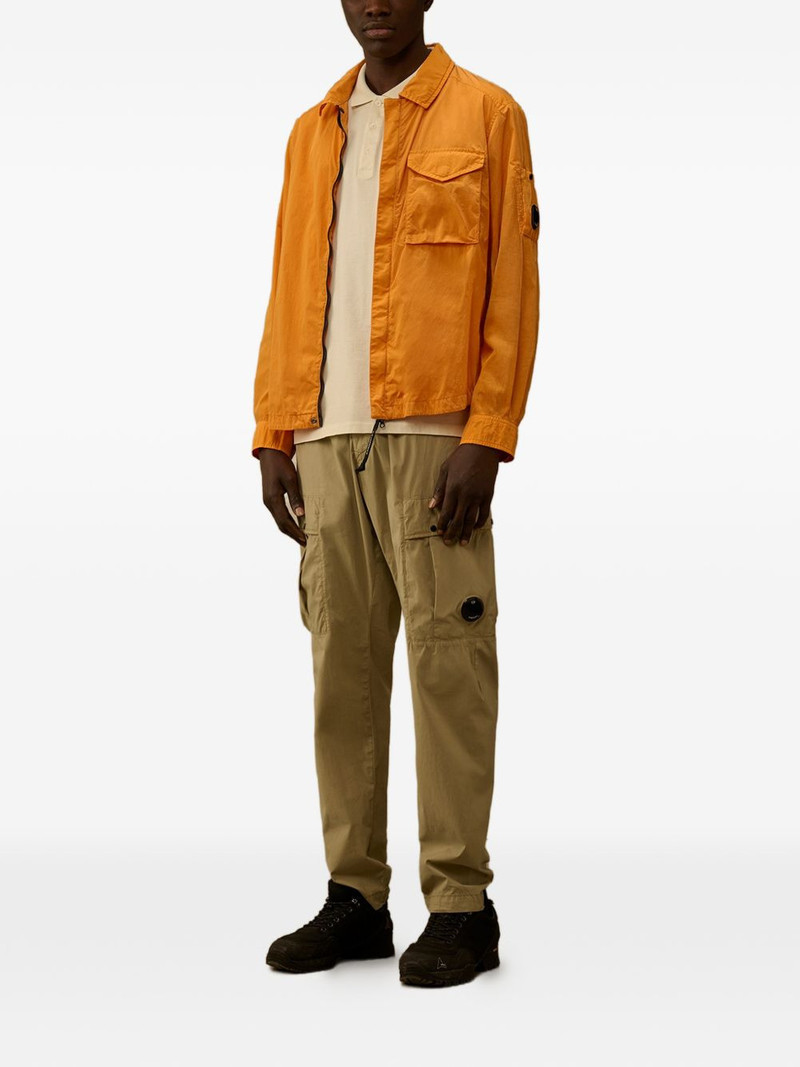 C.P. Company logo-patch overshirt outlook