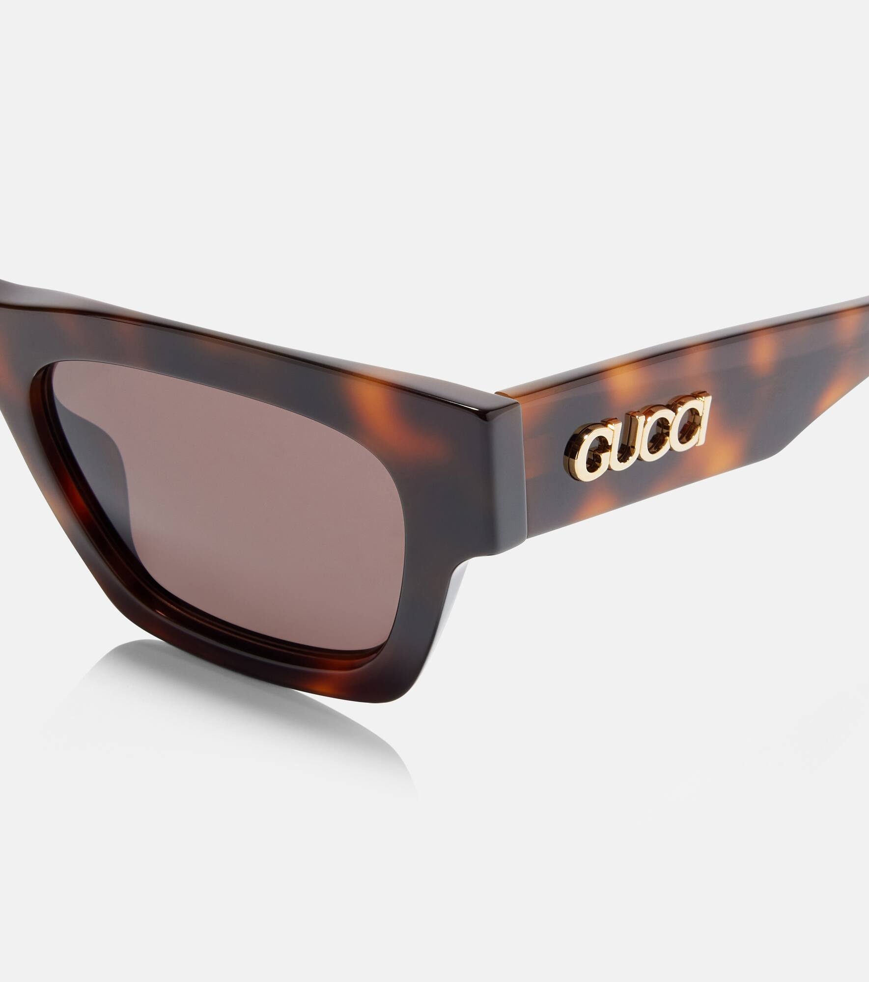 Lettering square sunglasses - 2