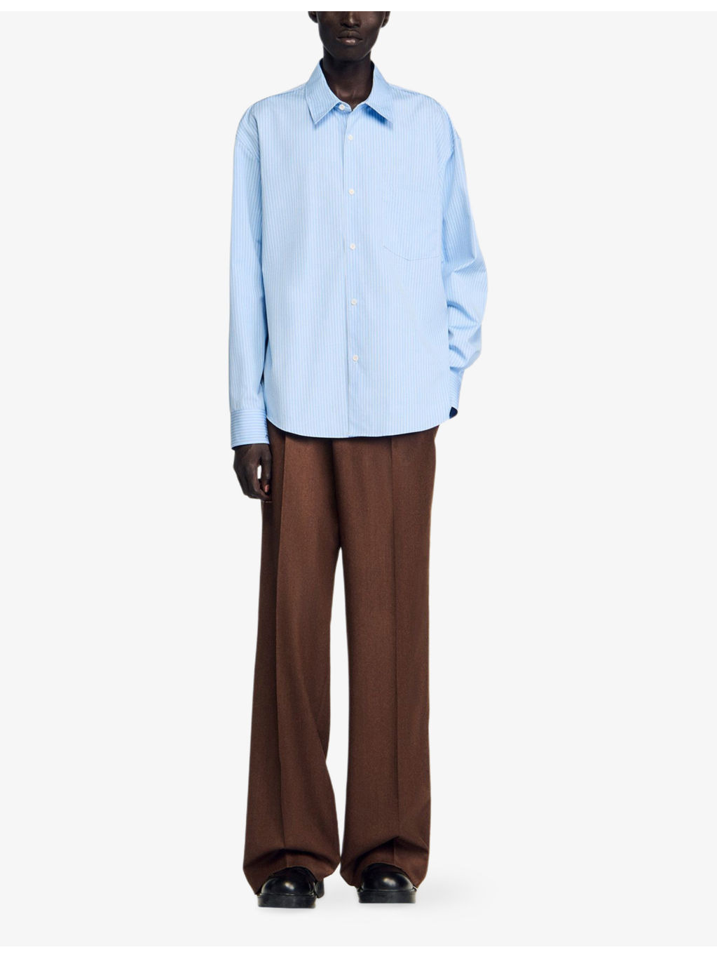 Striped Relaxed-Fit Cotton Shirt - 2