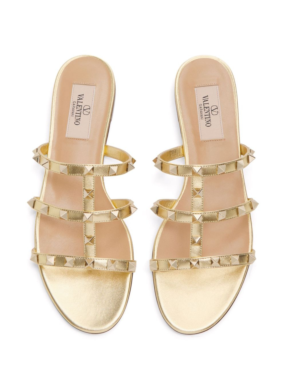 Valentino Garavani Sandals Golden - 5