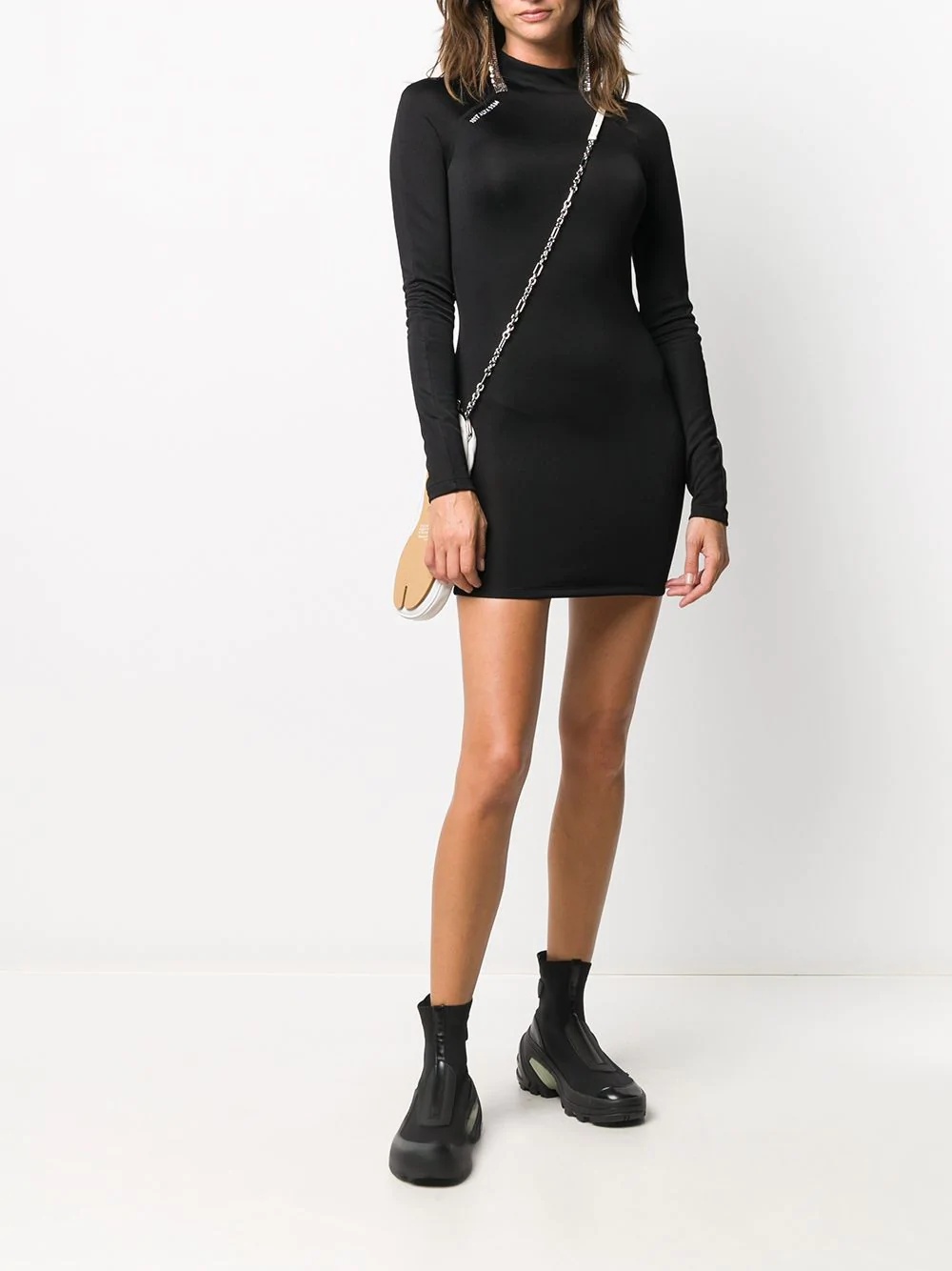 long sleeved tech dress - 2