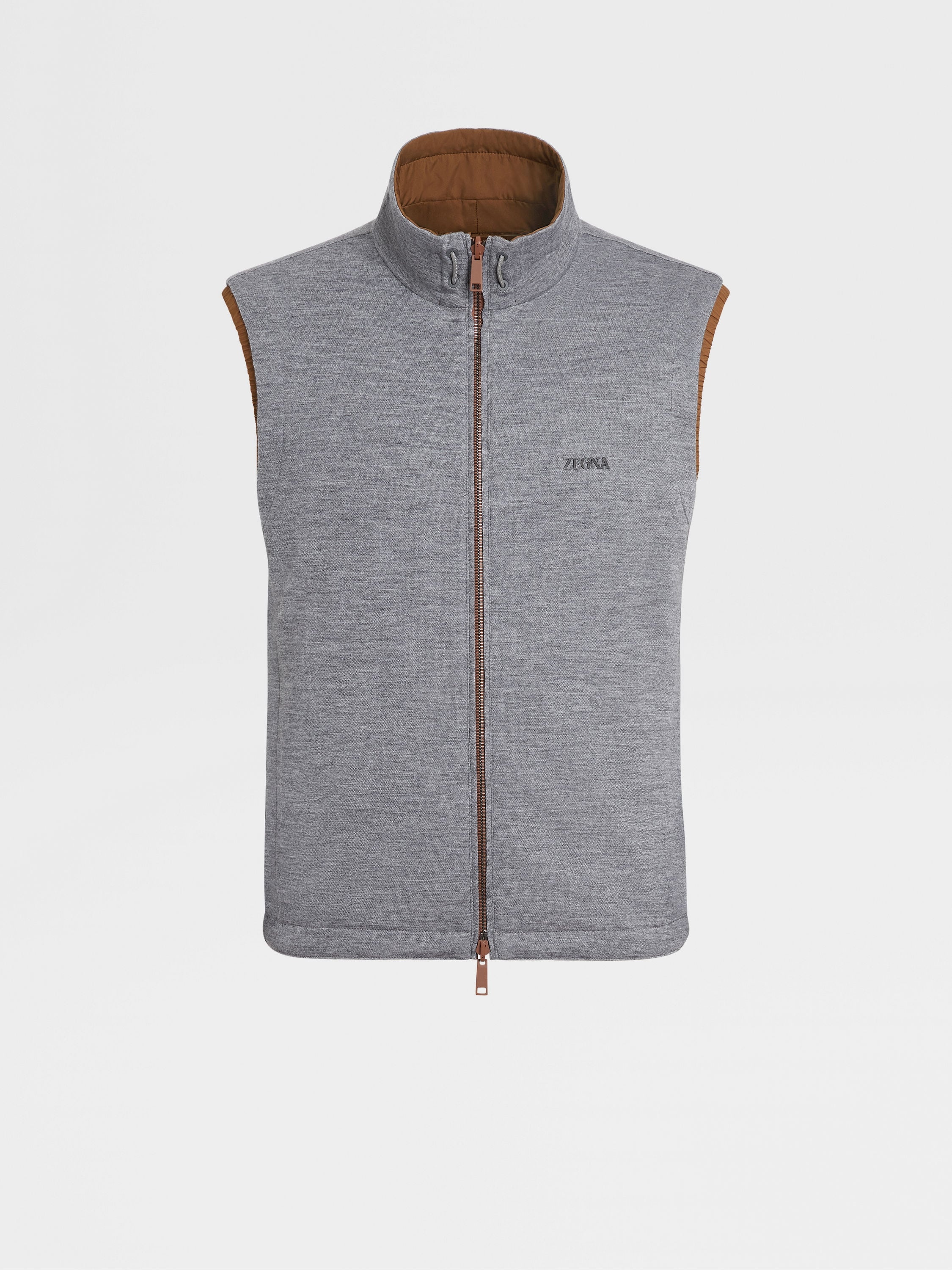 TECHNICAL FABRIC REVERSIBLE BREZZA VEST - 6
