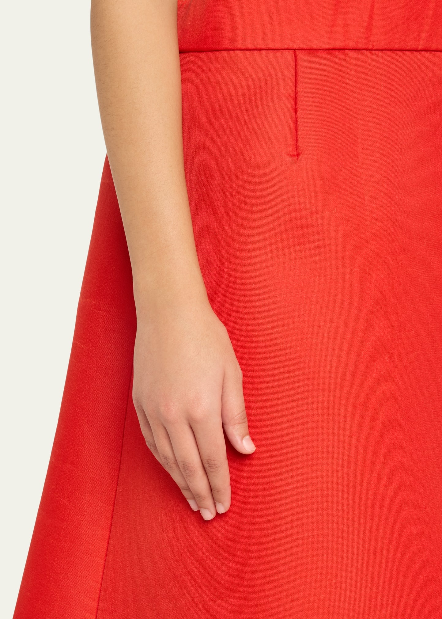 Aline Silk-Blend Skirt - 5