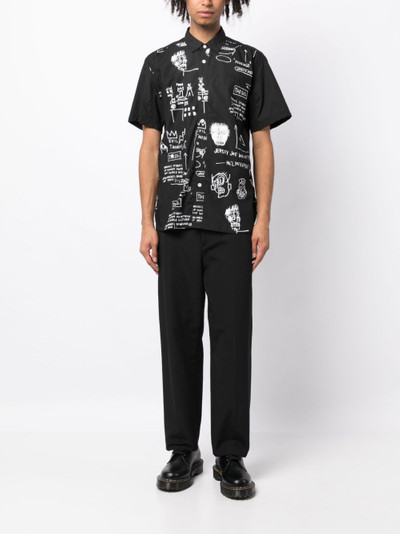 Junya Watanabe MAN x Jean-Michel Basquiat artwork-print shirt outlook