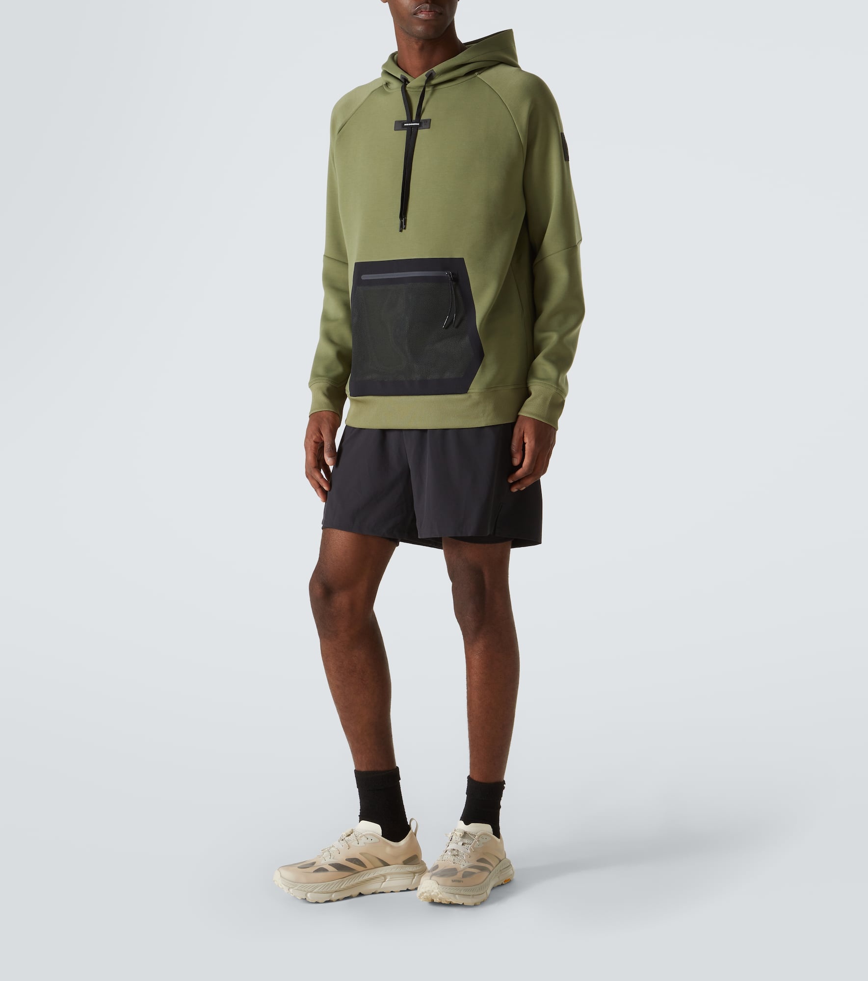 Colorblocked hoodie - 2