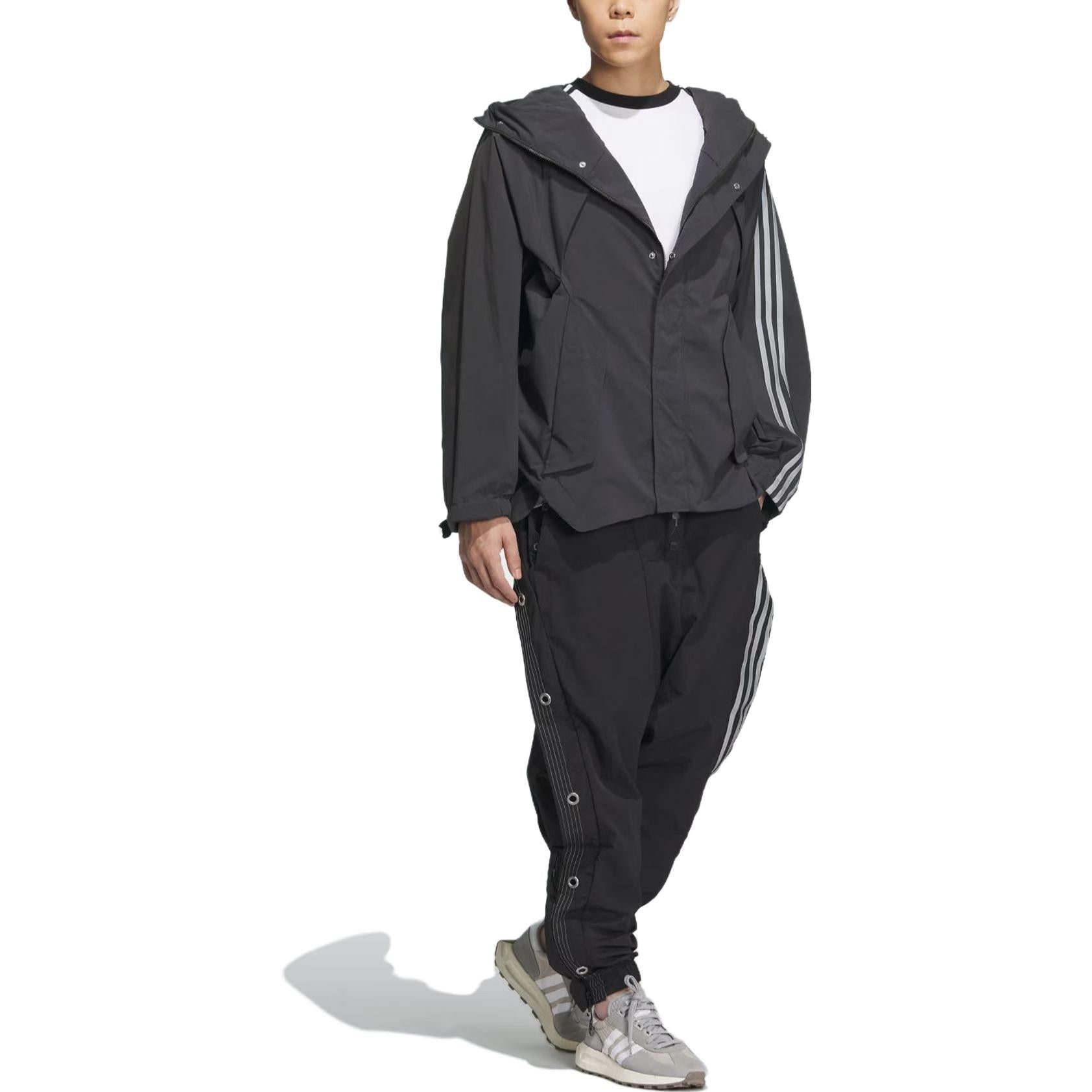 adidas Originals x HAMCUS Jackets 'Black' HY4194 - 12